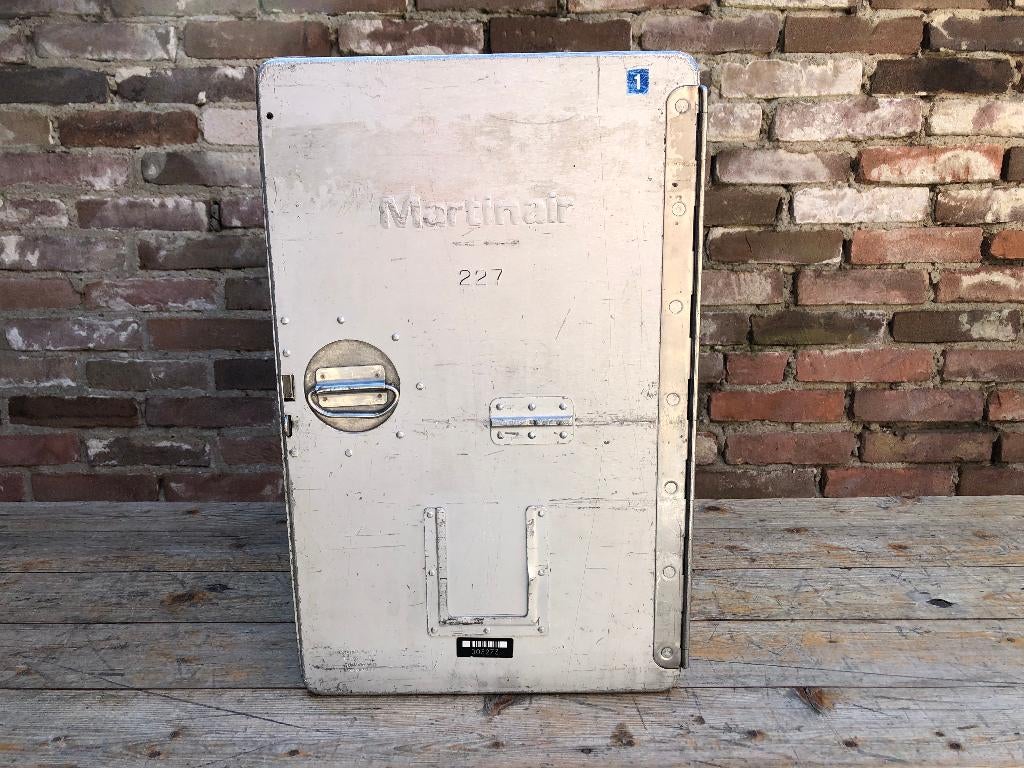 Vliegtuig trolley | Cateringbox | Galley Martinair + 2 lades, Ophalen of Verzenden, Gebruikt, Overige typen