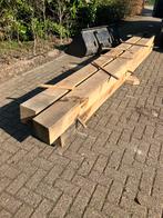 4 eiken balken 20x20 4metr lang, Ophalen of Verzenden, Zo goed als nieuw, 250 cm of meer, Balken