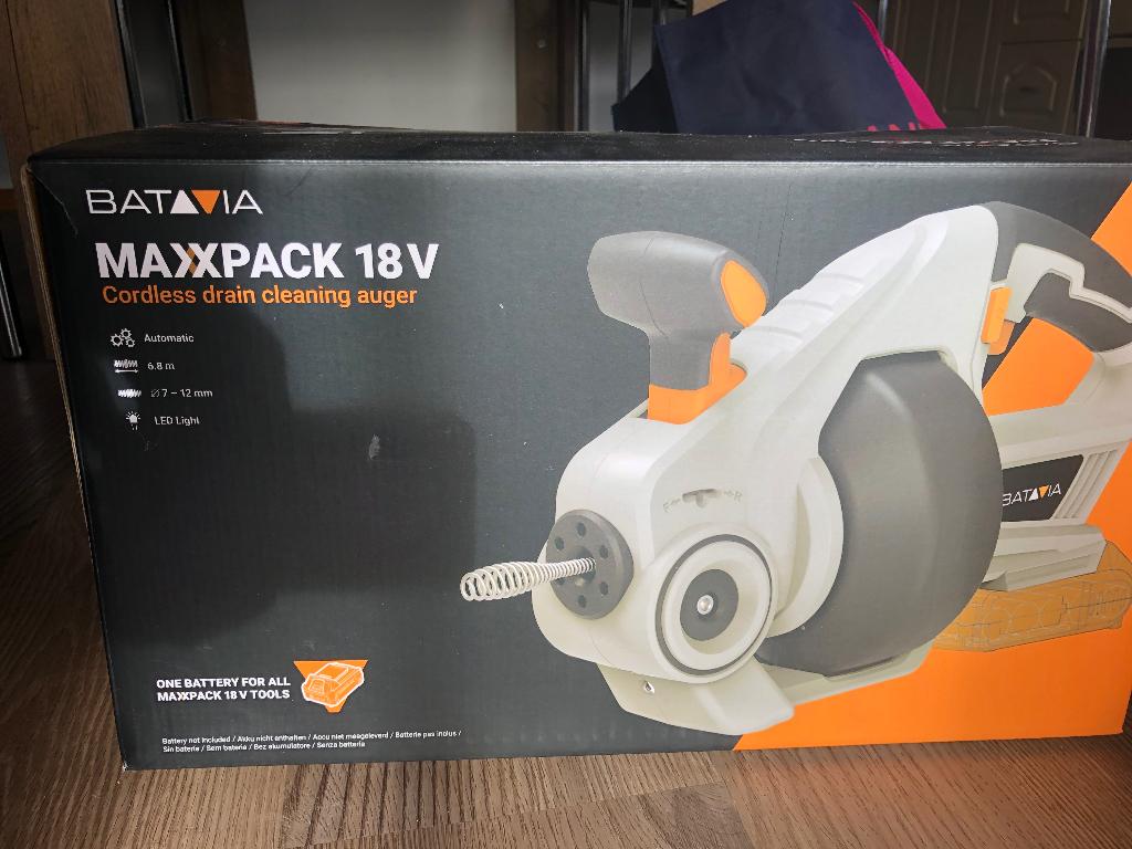 Batavia rioolontstopper elektrisch, Ophalen, Zo goed als nieuw