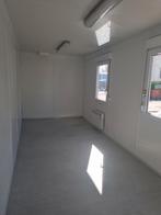 Kantoorunit 20 ft maat 2 zijramen Rolluiken Dubbelglas CTX, Ophalen