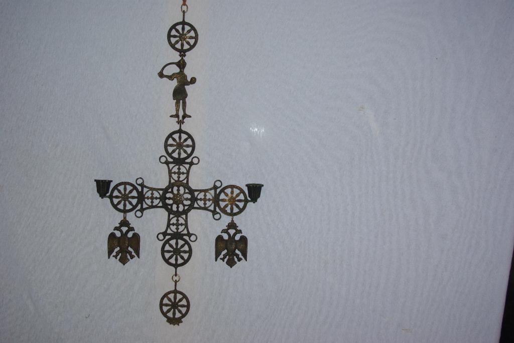 Byzantijns kruis, Antiek en Kunst, Antiek | Religie, Ophalen of Verzenden