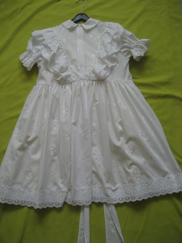 Feestjurk ,Communie- Bruidsmeisjesjurk .Doopjurk nieuw wit, Ophalen, Meisje, Buffy, Nieuw