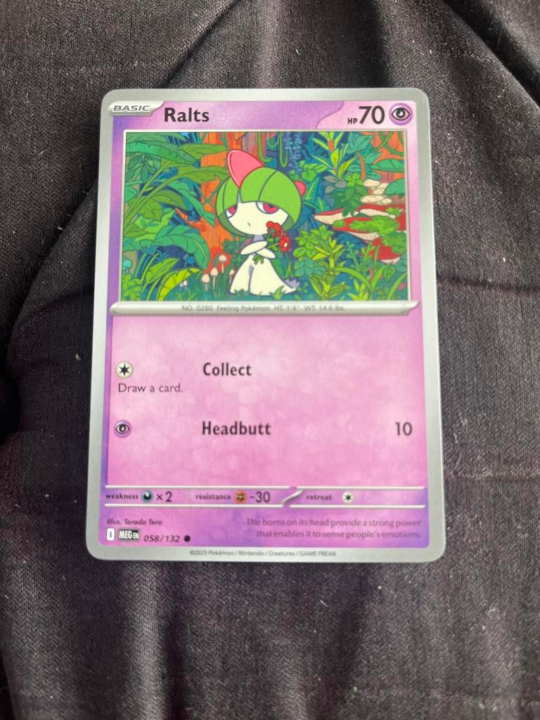 Pokémon kaart Ralts 058/132, Verzenden, Nieuw, Losse kaart