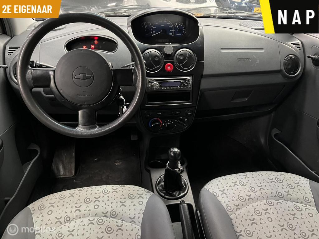 Chevrolet Matiz 0.8 Style NAP- 2e Eigenaar - Airco, Auto's, Voorwielaandrijving, Stof, Gebruikt, Origineel Nederlands