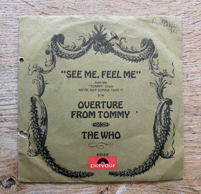 The Who - See me Feel me, Gebruikt, Fotohoes, 7 inch, Single