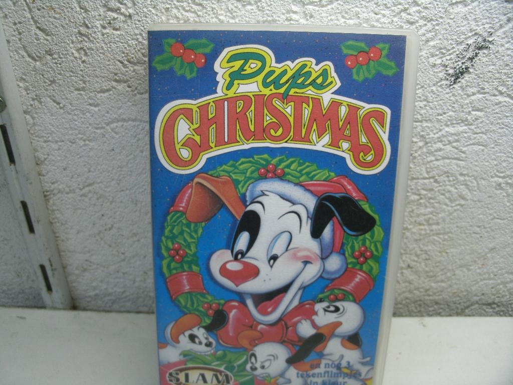 vhs 26a pups cristmas, Alle leeftijden, Ophalen of Verzenden, Zo goed als nieuw