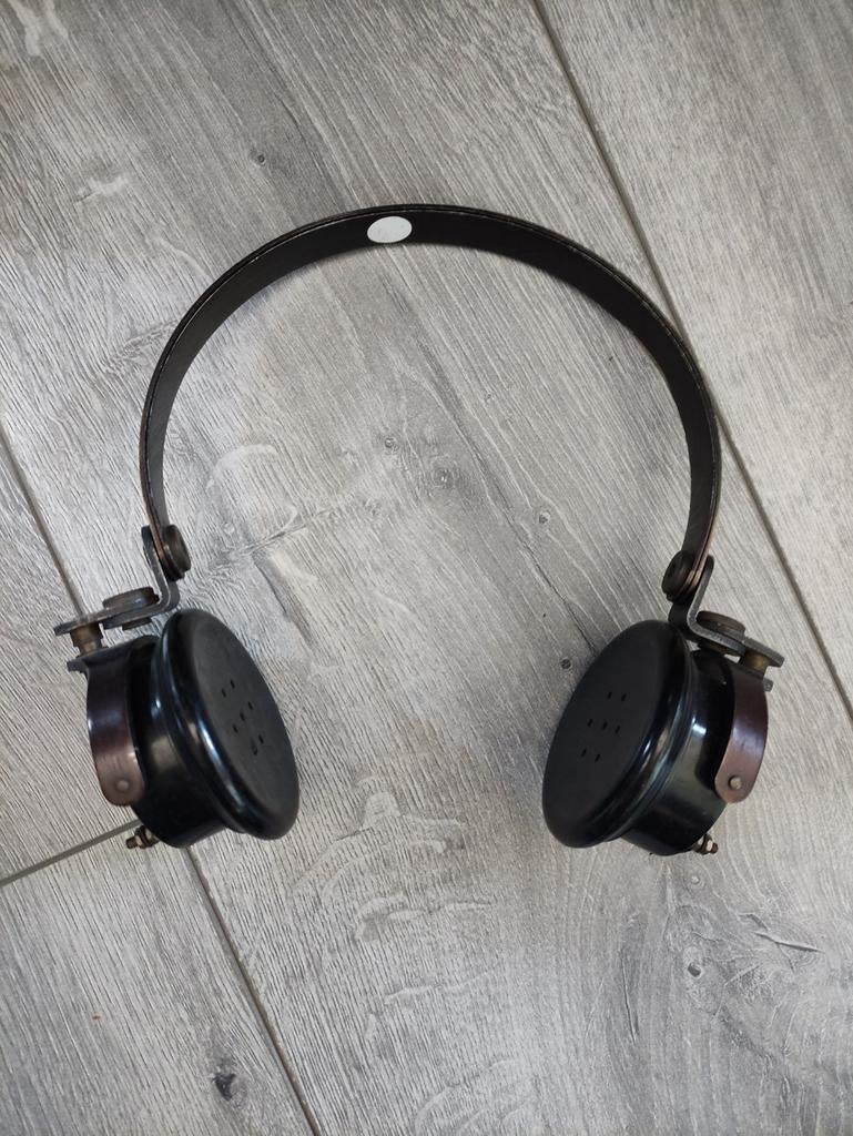 Engelse WW2 headset 1940, Verzamelen, Ophalen of Verzenden
