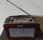 Akai Vintage Radio - Bruin Retro Design met FM/AM, Ophalen of Verzenden, Gebruikt, Radio