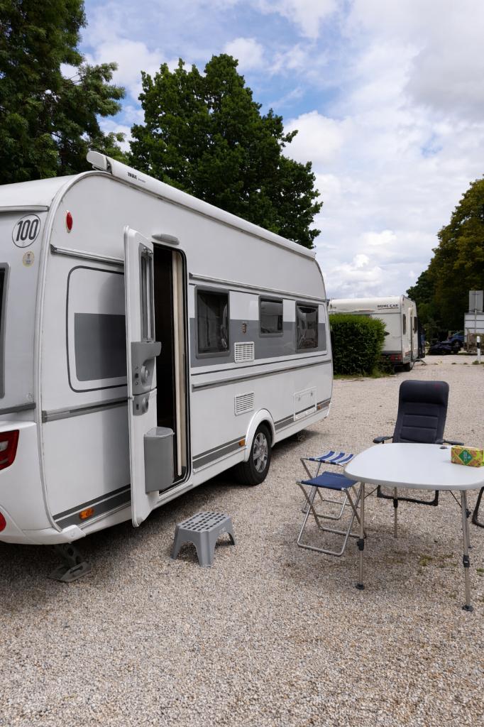 Luxe Tabbert Da Vinci 540dm Stapelbed Airco Mover COMPLEET, Caravans en Kamperen, Kampeeraccessoires, Zo goed als nieuw, Ophalen