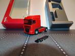 486 herpa 154703 daf xf 105 sc 2-as trekker rood 1:87 truck, Ophalen of Verzenden, Nieuw, Bus of Vrachtwagen, Herpa