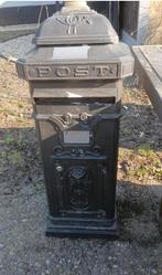 brievenbus met sleutel, Tuin en Terras, Brievenbussen, Ophalen of Verzenden, Gebruikt, IJzer, Staande brievenbus