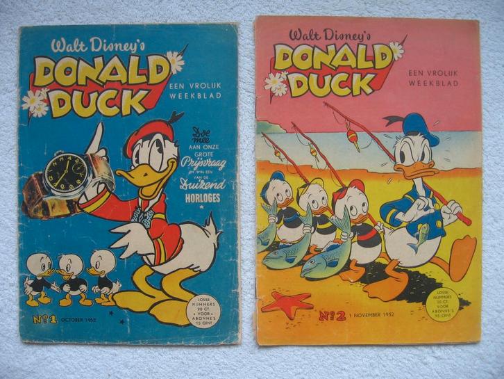 Donald Duck weekblad - 1952 compleet, Boeken, Stripboeken, Gelezen, Complete serie of reeks, Ophalen