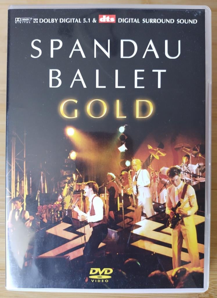 Spandau Ballet Gold DVD - Muziek en Concerten, Alle leeftijden, Ophalen of Verzenden, Gebruikt, Muziek en Concerten