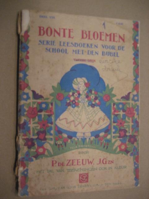 Bonte bloemen deel 8 serie leesboekjes voor de school, Boeken, Ophalen of Verzenden, Gelezen