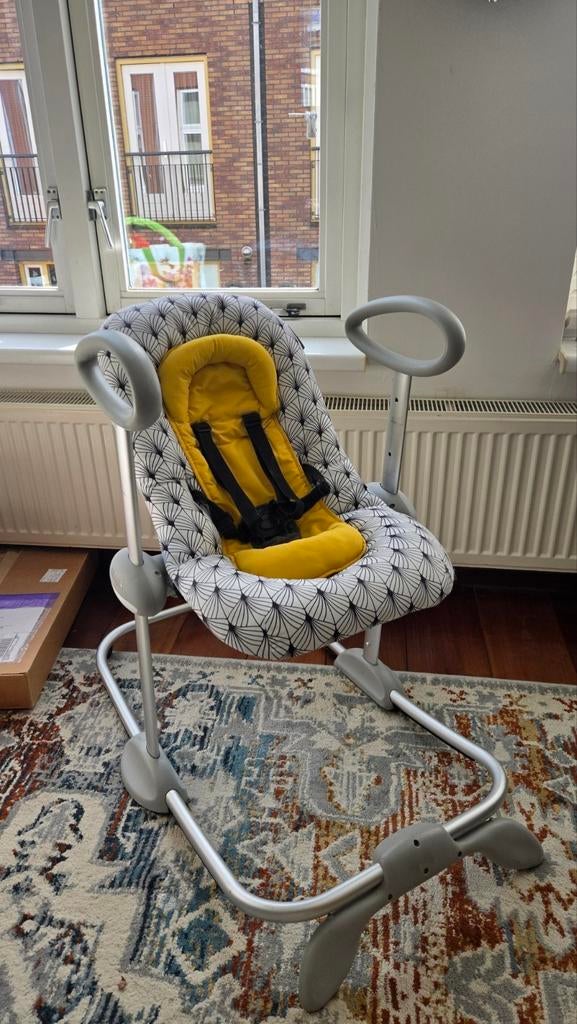 Beaba Wiegstoel tot 9kg met waterdichte en wasbare hoes, Kinderen en Baby's, Wipstoeltjes, Wipstoel, Ophalen, Overige merken, Verstelbaar