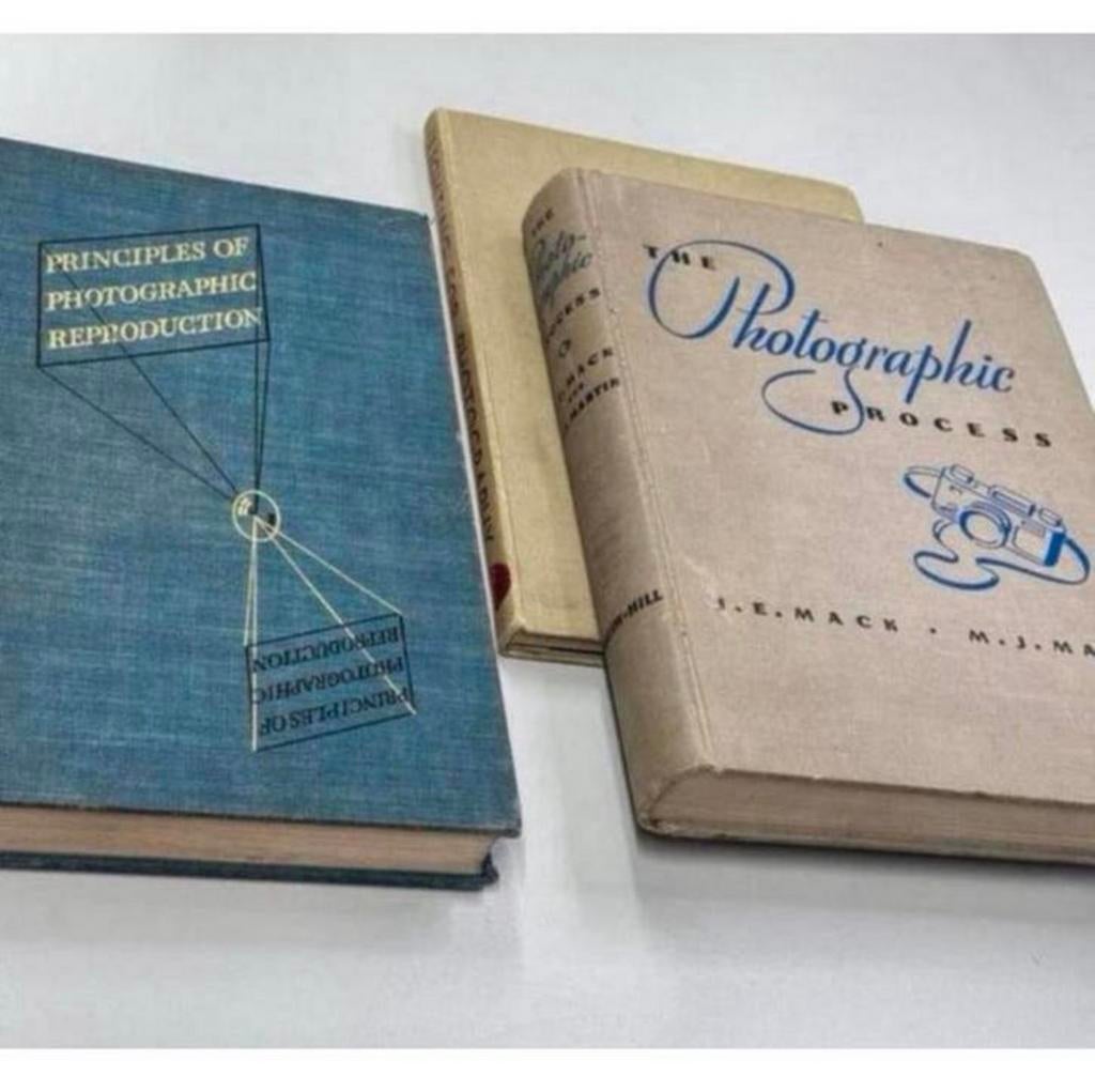3x antiek Foto boek + Photograpic process 1st edition 1939, Antiek en Kunst, Ophalen of Verzenden
