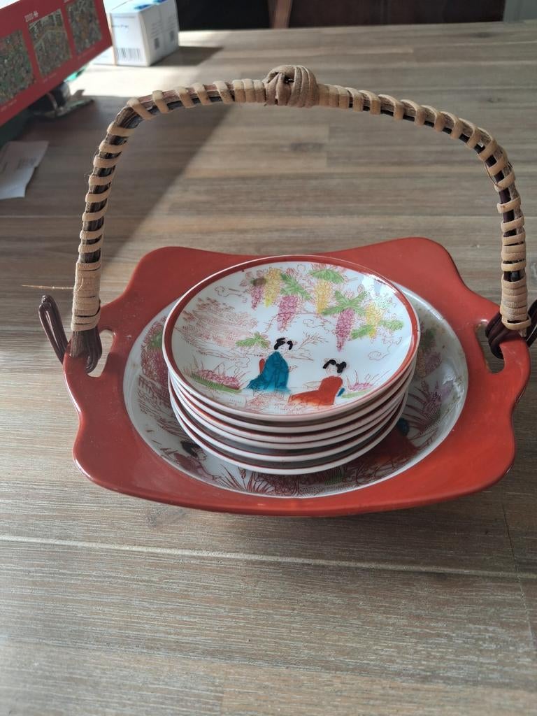 Japanse porselein, Ophalen