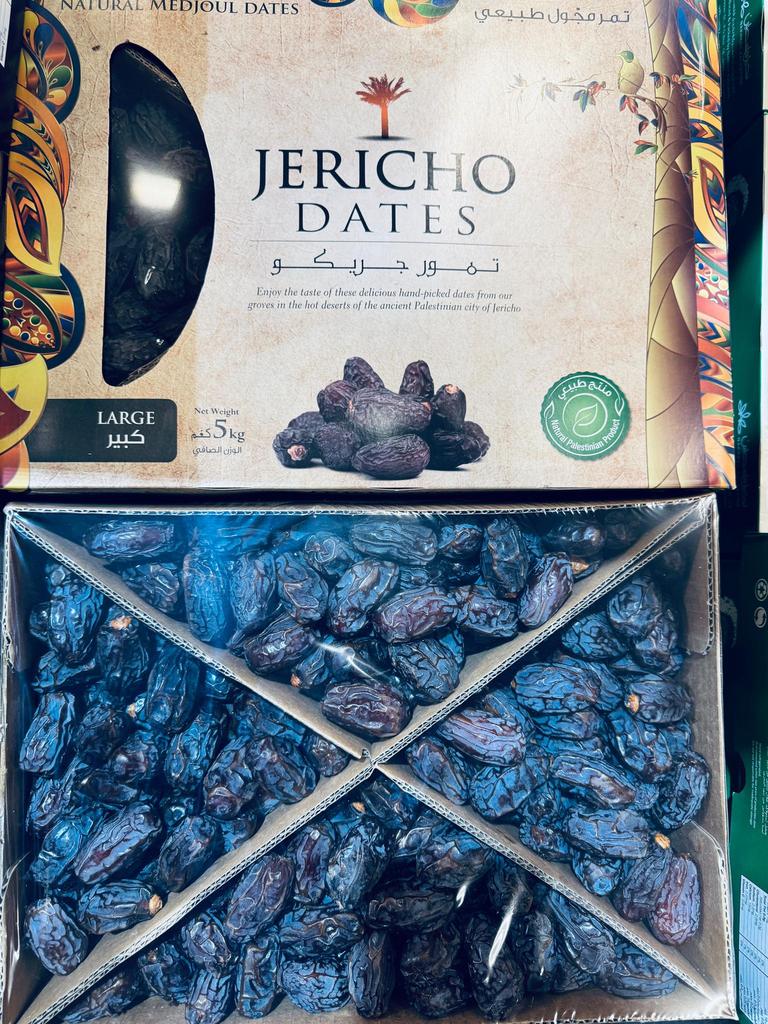 Jericho Natural Medjoul Dadels 5kg Large, Ophalen of Verzenden