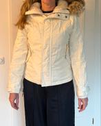 Woolrich Winterjas gebroken wit, valt als S/M (36/38), Kleding | Dames, Jassen | Winter, Ophalen of Verzenden, Gedragen, Maat 36 (S)