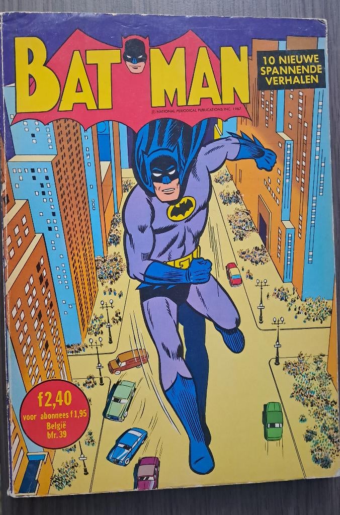 Stripboek Batman (1967), Gelezen, Eén stripboek, Diverse auteurs, Ophalen of Verzenden