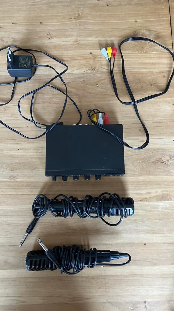 Karaoke set nieuw, Ophalen of Verzenden, Zo goed als nieuw, Complete set