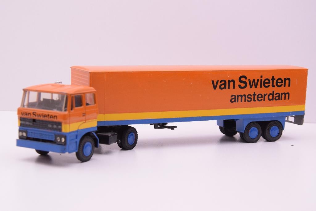 DAF 2800  '' van Swieten transport ''  Lion Car, Ophalen of Verzenden, Gebruikt, Bus of Vrachtwagen, Lion Toys