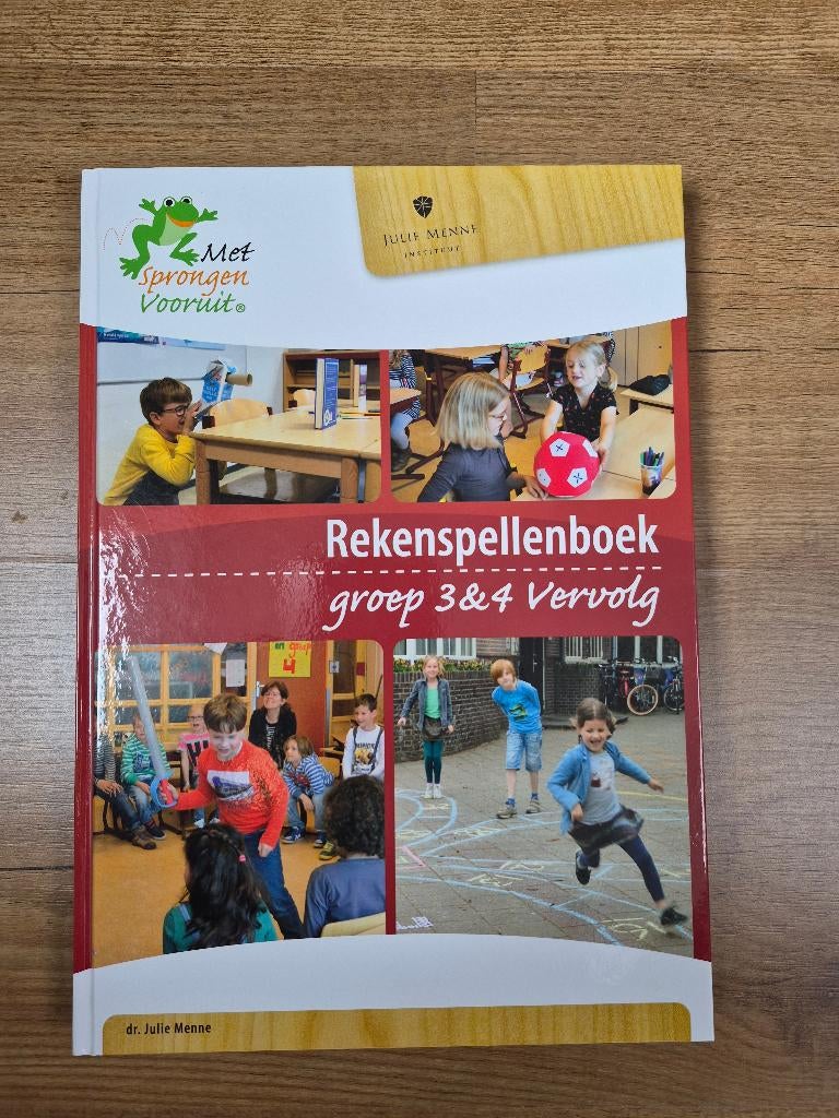 Met Sprongen Vooruit boek groep 3-4 Vervolg, Verzenden, Beta, Nieuw, HBO