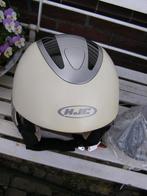 HJC, Witte jet motor helm, maat S met vizier, Ophalen of Verzenden, S, Dames, Tweedehands