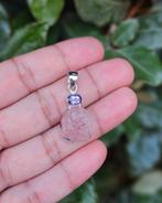 Rozenkwarts/Amethist Hanger Mystica Concordia - Echt Zilver, Hoofdstraat 18c, Info@lavicollection.com, Nieuw, Ophalen of Verzenden