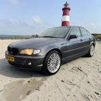 BMW 3-Serie 2.2 I 320 AUT 2002*airco*st bekr*, Auto's, Zwart, 1600 kg, 170 pk, Sedan