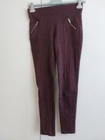 Mooie donker rode legging broek maat 36, Maat 36/38 (S), Zo goed als nieuw, Rood, Legging
