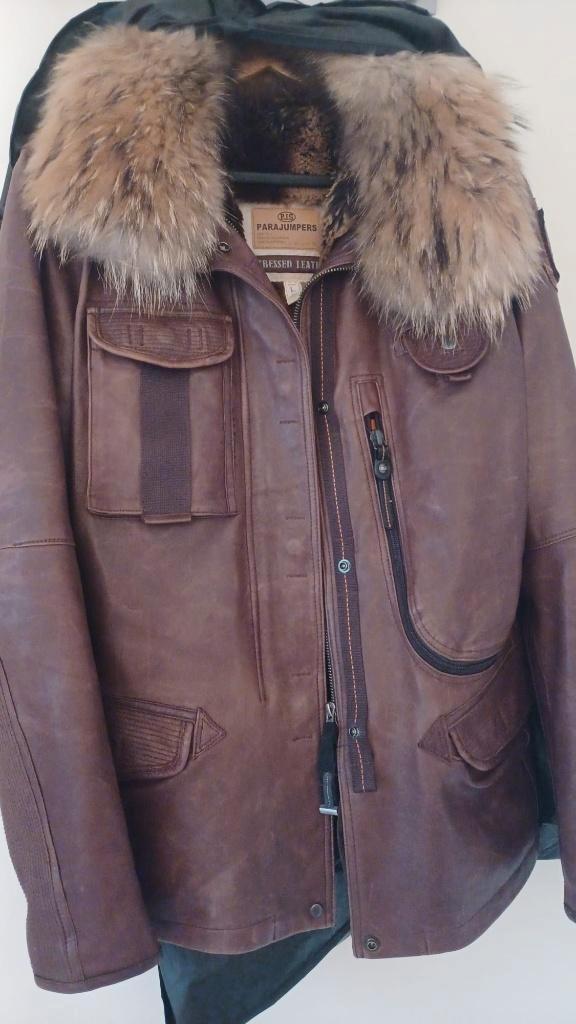 Parajumpers dames jas, Kleding | Dames, Jassen | Winter, Zo goed als nieuw, Maat 42/44 (L), Bruin, Ophalen of Verzenden
