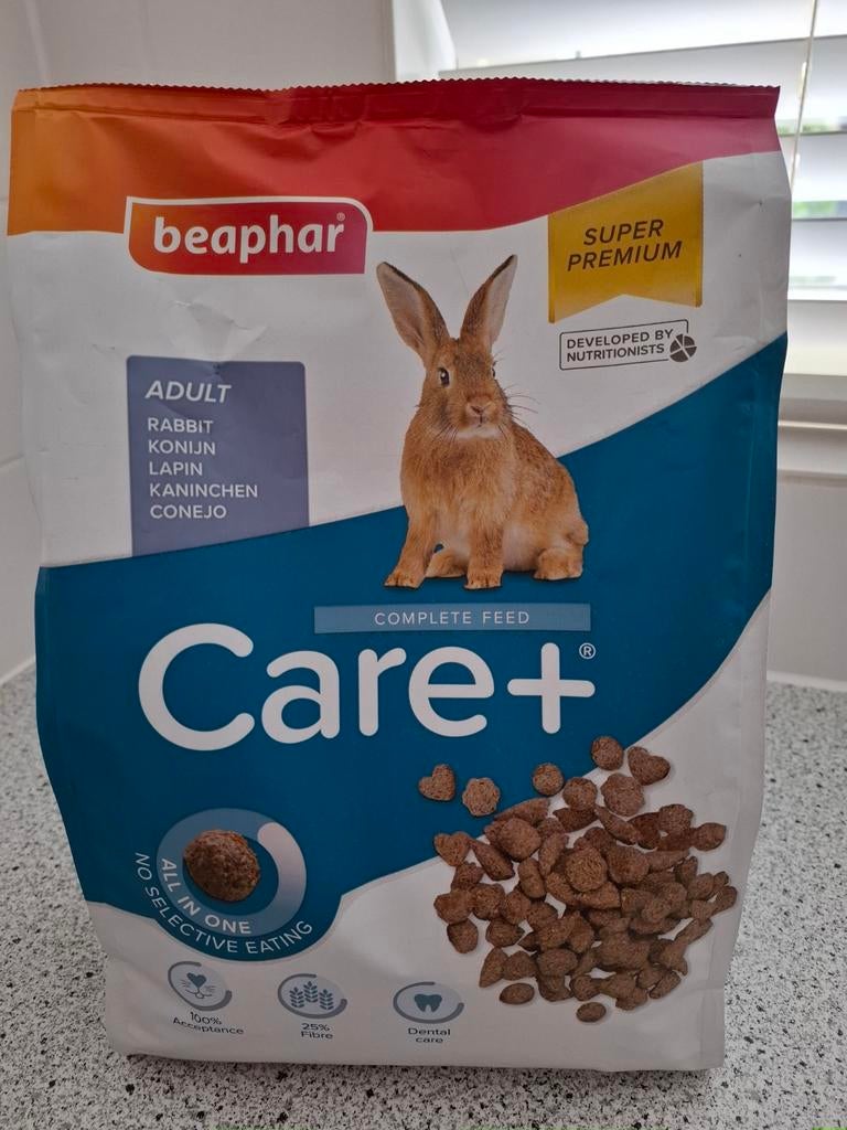 Beaphar care + konijnenvoer. 1,5 kg, Dieren en Toebehoren, Ophalen, Knaagdier of Konijn