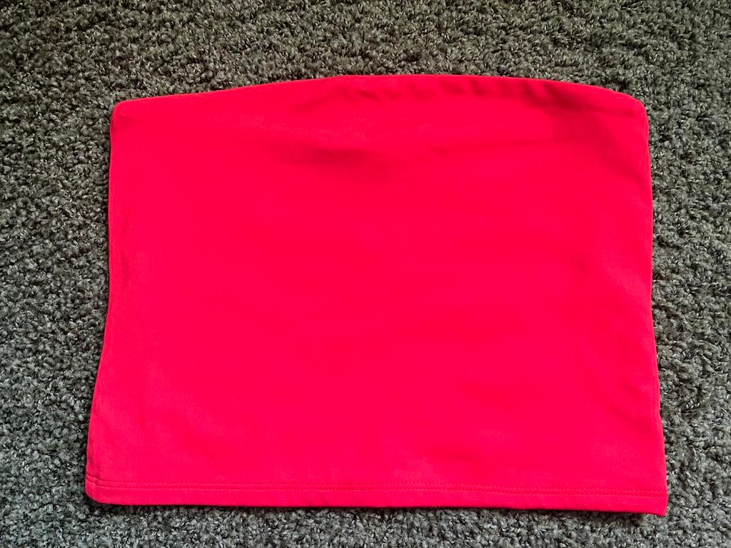 Bandeau top mt S, Nieuw, Ophalen of Verzenden, Rood, Maat 36 (S)