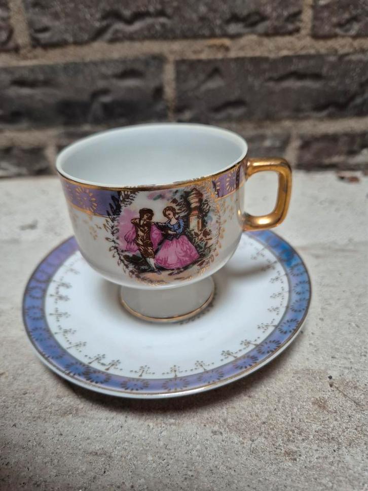 Antieke Yao Shing Theekop en Schotel, Antiek en Kunst, Antiek | Keramiek en Aardewerk, Ophalen of Verzenden