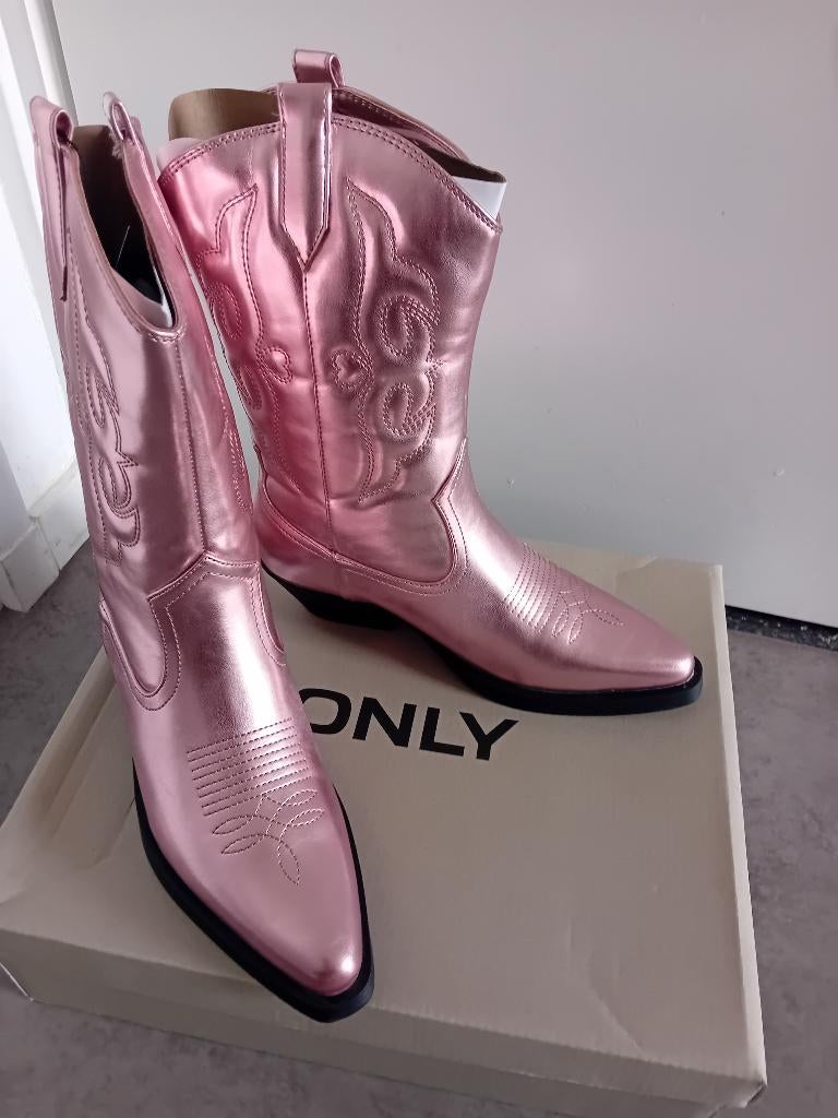 laarzen, Kleding | Dames, Schoenen, Hoge laarzen, Only, Verzenden, Nieuw