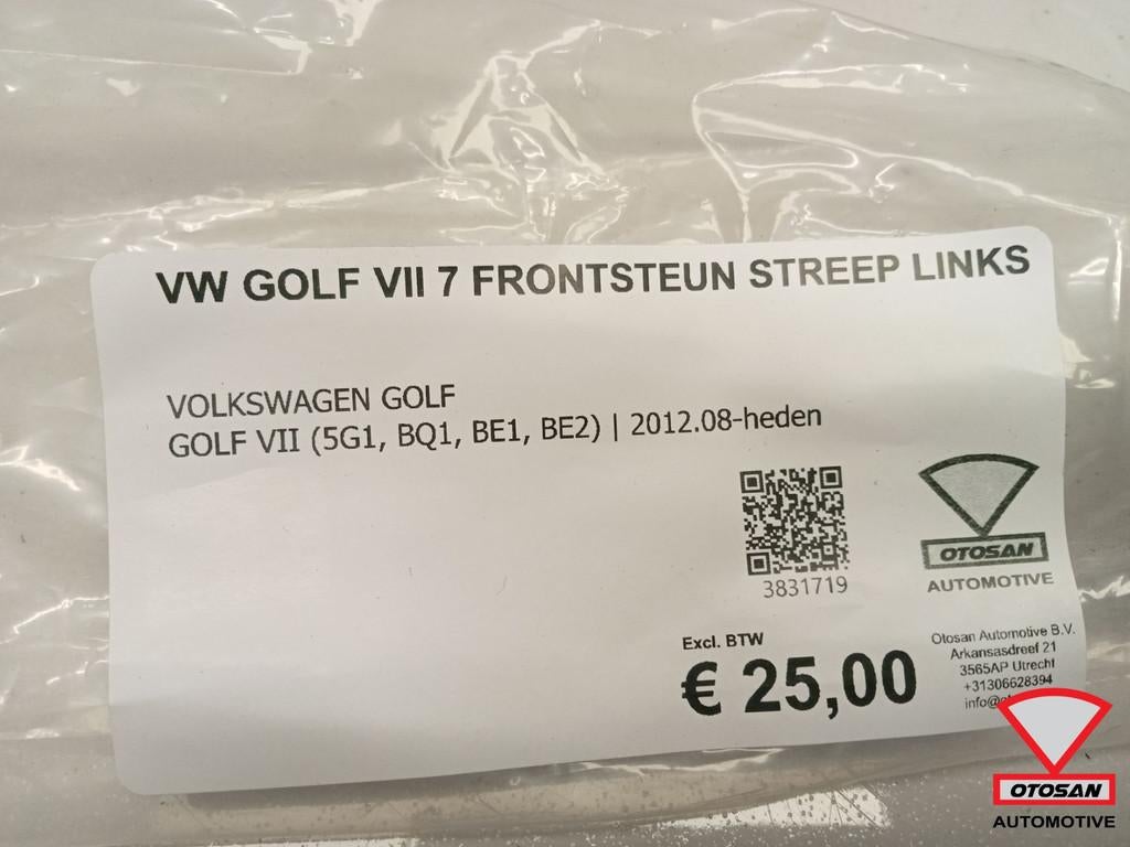 VW Golf VII 7 Frontsteun Streep Links, Gebruikt, Volkswagen, Volkswagen AG, Berliner Ring 2
38440  Wolfsburg, DE