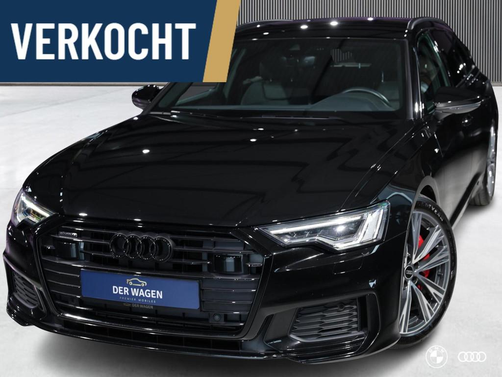 Audi A6 55e S COMPETITION / B&O AUDIO / ACC / 20", Automaat, 4 cilinders, Zwart, Plug-in hybride