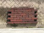 Oud Gebakken dikformaat Rood/Paars, Gebruikt, Keramiek, Klinkers, Ophalen of Verzenden