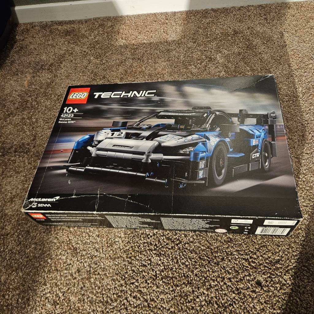 Lego Technic McLaren Senna GTR 42123 - Zo goed als nieuw, Ophalen of Verzenden, Zo goed als nieuw, Complete set, Lego