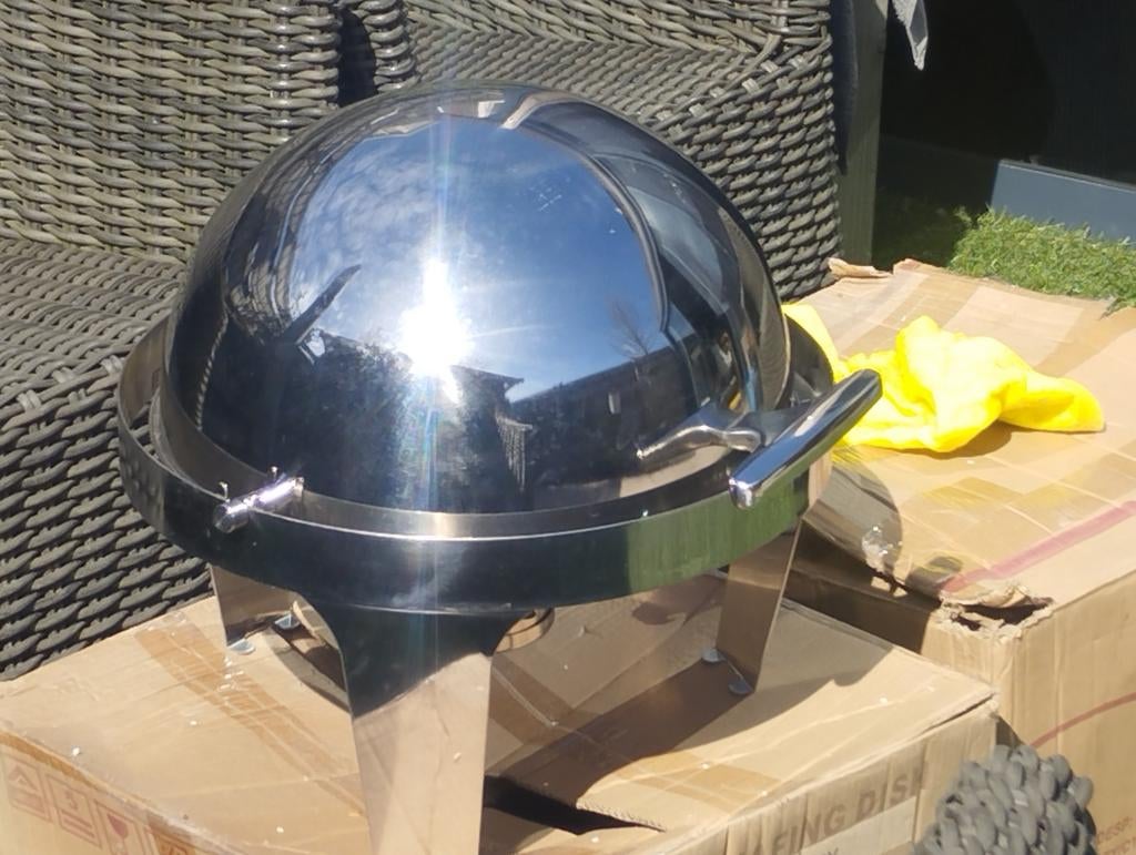 Chafing dish - 2 stuks, Ophalen, Overige typen, Hendi, Zilver