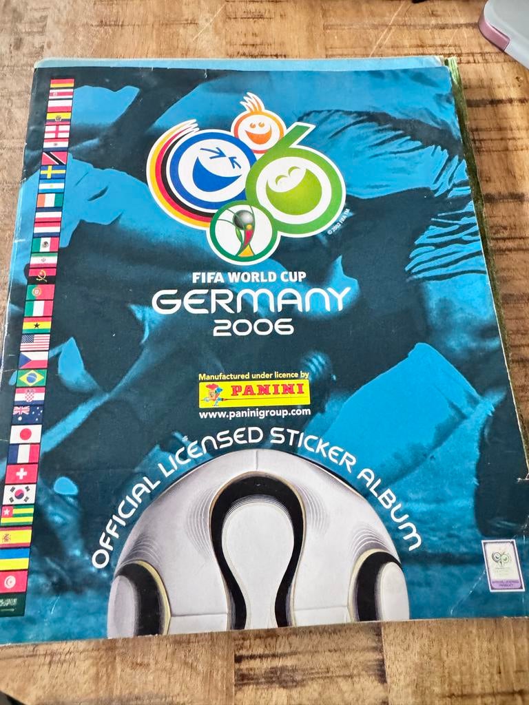 Panini Voetbal Album Duitsland 2006 (Niet Compleet), Ophalen of Verzenden, Gebruikt, Overige sporten, Boek of Tijdschrift