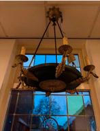 Hanglamp brons empire stijl 19 e eeuws met adelaar, Ophalen
