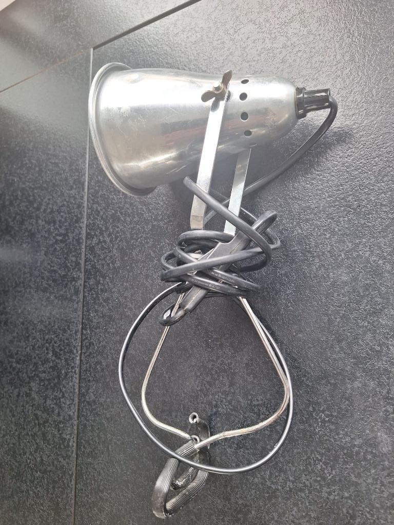 Ikea (klem) lamp in industriële stijl, Huis en Inrichting, Ophalen, Gebruikt, Minder dan 50 cm