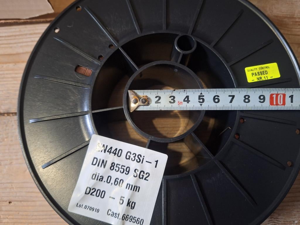 Lasdraad 0.6mm D200 5kg 2 rollen, Ophalen of Verzenden