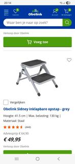 Caravan opstapje 2 treden, Ophalen, Zo goed als nieuw