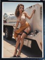 Poster in Frame Sexy Retro Lingerie Pin up girl vrachtwagen, Ophalen of Verzenden, Nieuw, A1 t/m A3, Film en Tv
