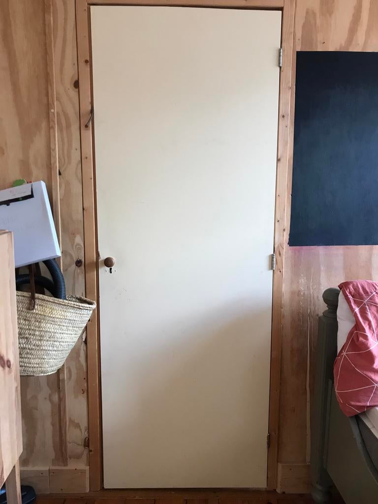 Kastdeur, Ophalen, Gebruikt, Minder dan 80 cm, Binnendeur