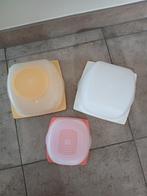 Tupperware kaasdoos, cheese smart, venti smart, Kaasstolp, Ophalen of Verzenden, Zo goed als nieuw, Geel, Overige typen