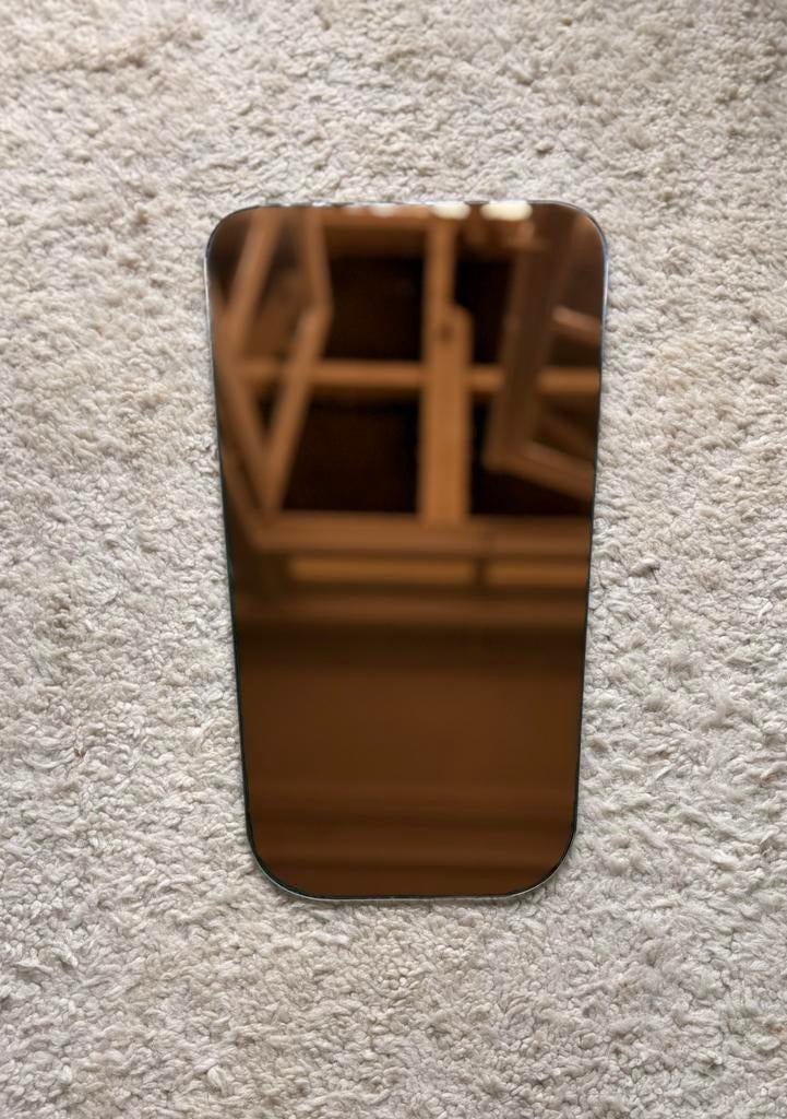 Spiegel copper &Klevering brons kleur, Huis en Inrichting, Woonaccessoires | Spiegels, Ophalen, Minder dan 50 cm, Zo goed als nieuw